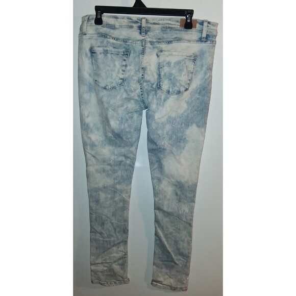 JCJQ Acid Wash Skinny Jeans Sz 15 - Picture 2 of 2